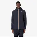 K-way K-waytil mænd. K6128VW Vendbar jakke Jack navy, grøn (S), Casual, Polyester, Blå