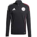 Adidas Ajax Amsterdam Tiro 25 Competition Halv Lynlås Sweatshirt