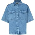 Pieces Pcjuliet Denimskjorte