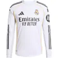 Adidas Real Madrid 25/26 Authentic Hjem T-shirt Med Lange ærmer