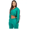 Nebbia Cropped Iconic Sweatshirt Med Lynlås