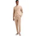 Emporio Armani EA7til mænd. 8NPV60_PJVRZ Træningsdragt Track beige (M), Casual, Sport, Bomuld, Multisport, Lange ærmer
