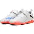 Puma FUTURE 8 PLAY Futsal Boots Youth, Shoes, White/Black/Glowing Red, 31