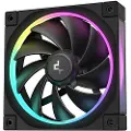 DeepCool FL12R - Kabinet køler - 120mm - Sort med RGB LED lys - 34 dBA