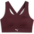Puma PWRbreathe RUN Bra Women, Clothing, Ruby Shimmer, M