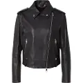 Hugo Boss BOSStil kvinder. 50541769 Sandy jakke sort (S), Casual, Læder