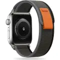 Tech-Protect Apple Watch Ultra 3/2/Ultra/11/10/9/8/SE 3/(2022)/7/SE/6/5/4/3/2/1 Nylonrem - Sort