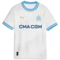 Puma Olympique Marseille 23/24 Hjem Junior T-shirt Med Korte ærmer