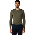 Hackett London Hackett Londontil mænd. HM7000006 Trøje i merinould, grøn (M), Casual, Bomuld