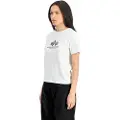 Alpha industries Basic Puff Print T-shirt Med Korte ærmer