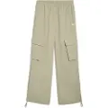 Puma WARDROBE Essentials Relaxed Woven Cargo Pants Women, Clothing, Lux Army, M