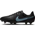 Nike Tiempo Legend 10 Academy-fodboldstøvler (low-top) til vådt græs - sort