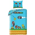 Halantex Super Mario Dynebetræk Version 3/nordisk Betræk 140x200 Cm 70x90 Cm