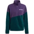 Adidas Terrex Multi Climawarm Anorak Fleecejakke Med Halv Lynlås