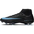 Nike Mercurial Superfly 10 Academy High Top-fodboldstøvler til flere typer underlag - sort
