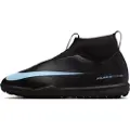 Nike Jr. Mercurial Superfly 10 Academy TF High-Top-fodboldsko til mindre/større børn - sort