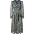 Pepe Jeans Pepe Jeanstil kvinder. PL9537692 Livy-kjole blå (M), Casual, Polyester, Lange ærmer