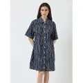 Y.A.S Yaslora 2/4 Mini Denimkjole