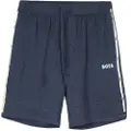 Hugo Boss BOSStil mænd. 50522215 Shorts Rise blå (M), Casual, Lyocell