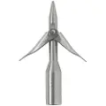 Salvimar Short Stainless Steel Harpoon Spydspids 5 Enheder