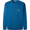 Pepe Jeans Pepe Jeanstil mænd. PM5800040 Martin sweatshirt blå (XL), Casual, Bomuld