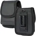 Mtp Products Samsung Galaxy Z Flip3 5G/Flip4 Vertikal Bæltetaske - Sort