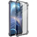 IMAK Anti-Scratch HTC Desire 22 Pro TPU Cover - Gennemsigtig Sort