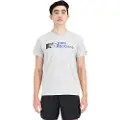 New Balance Graphic Heathertech T-shirt Med Korte ærmer