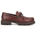Fluchos Fluchostil mænd. F1322 Douglas bådsko F1322 Medium Brown (44), Læder, Brun, 3-5 cm, Ingen, Casual