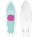 Album Surfboard Album Soft Top Presto Seafoam Drops 5´7´´ Surfbræt