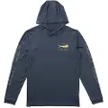 Salty Crew Golden Mahi Hood Sunshirt Langærmet Rashguard