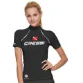 Cressi Spa Diving 2024 Rashguard Med Korte ærmer Til Kvinder