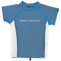 Ocean & Earth Priority Uv-beskyttende Rashguard Til Børn Med Korte Ærmer