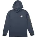 Salty Crew Lurking Hood Sunshirt Langærmet Rashguard
