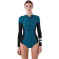 Hurley Advant Texture 2/2 Mm Dame Rash Guard Med Lange ærmer