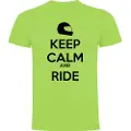 Kruskis Keep Calm And Ride T-shirt Med Korte ærmer
