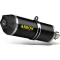 Arrow Race-tech Aluminium Dark With Carbon End Cap Husqvarna 701 Enduro/supermoto ´17-23 Ikke-godkendt Lyddæmper
