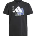 Adidas T-shirts m. korte ærmer adidas JI9093 barn 9 / 10 år