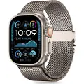 Tech-Protect Apple Watch Series Ultra 3/2/Ultra/11/10/9/8/7/6/SE 3/(2022)/SE Tech-Protect Milano-rem - 49mm/46mm/45mm/44mm - Titanium