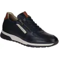 Fluchos Fluchostil mænd. F1752 Sneakers i læder Louis F1752 navy (41), Fast, Lynlås, Casual, Blå