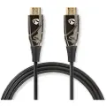 Nedis Cvbg3400bk150 Aktiv Optisk Højhastigheds-hdmi-kabel Med Ethernet Hdmi-hdmi 4k 18 Gbps 15 M 60hz