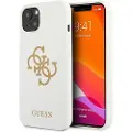 GUESS Guhcp13sls4ggwh Iphone 13 Mini 5.4 Silicone 4g Telefon Etui