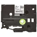 Brother Tape 18mm Tze-fx241 Sort/hvid Fleksibel