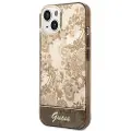 GUESS Guhcp14mhgplhc Iphone 14 Plus15 Plus 6.7 Ochre Porcelain Collection Telefon Etui