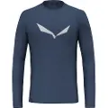 Salewa Solid Logo Dry T-shirt Med Lange ærmer