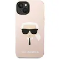 Karl Lagerfeld Klhmp14mslkhlp Iphone 14 Plus15 Plus 6.7 Silicone Karl`s Head Telefonetui