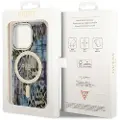GUESS Guhmp14lhleopwb Iphone 14 Pro 6.1 Niebieski Leopard Telefonetui