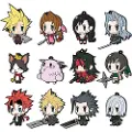 Square Enix Final Fantasy Vii Extended Edition-vedhæng 12 Enheder
