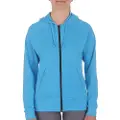 IQ-UV Uv Wave Hooded Langærmet Rashguard Med Lynlås