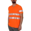 IQ-UV Uv High Visible V-neck Kl.2 Kortærmet Beskyttelsesvest